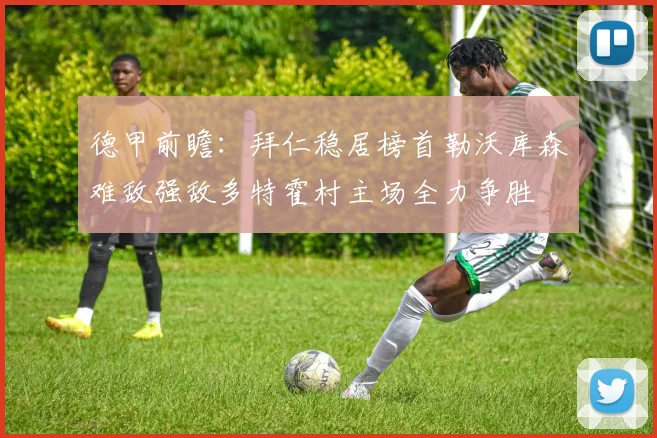 德甲前瞻：拜仁稳居榜首勒沃库森难敌强敌多特霍村主场全力争胜